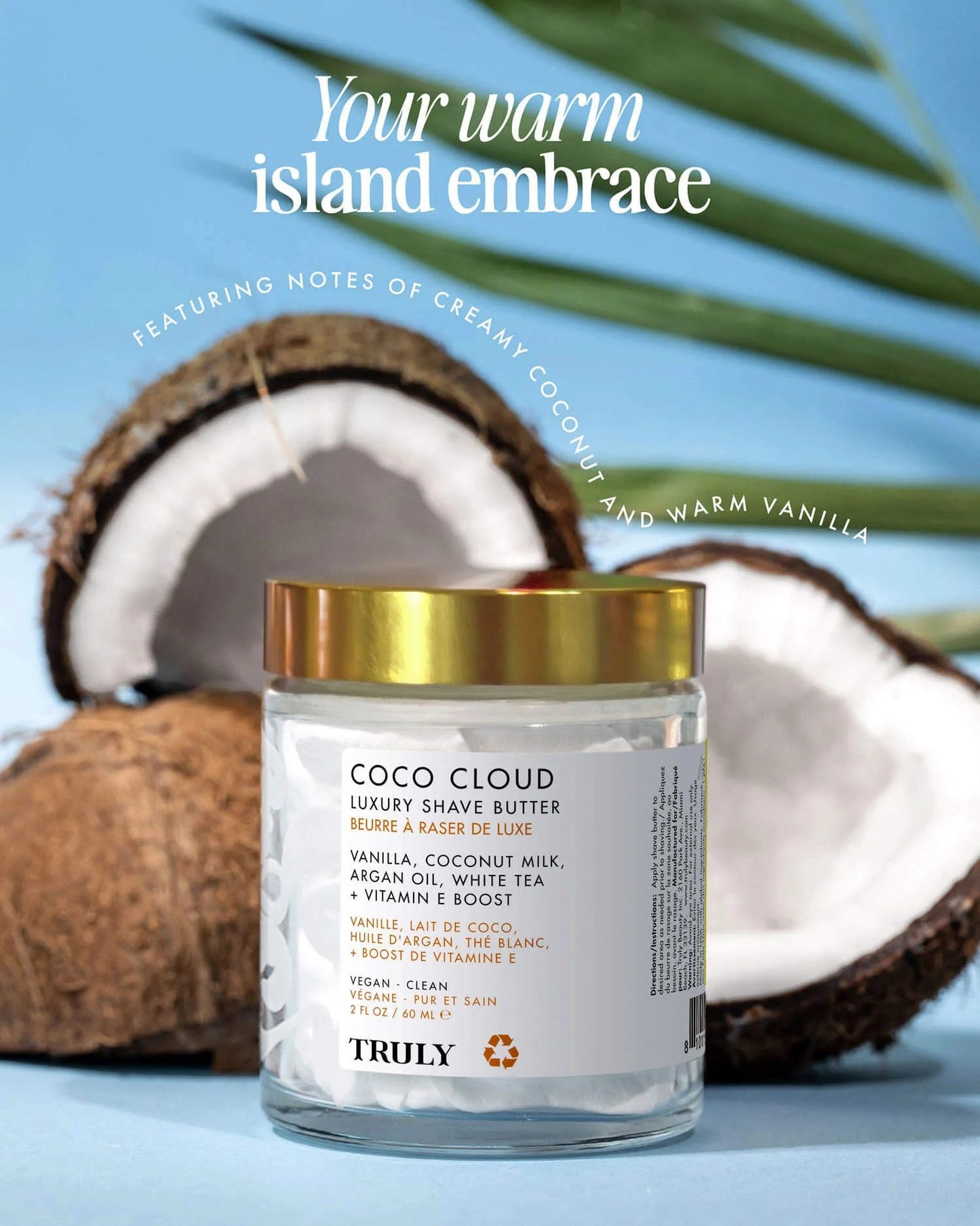 Truly Coco Cloud – Crema de Afeitado