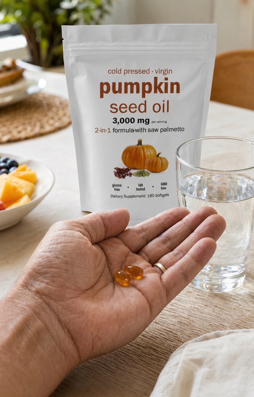 Modo de uso Aceite de Semilla de Calabaza