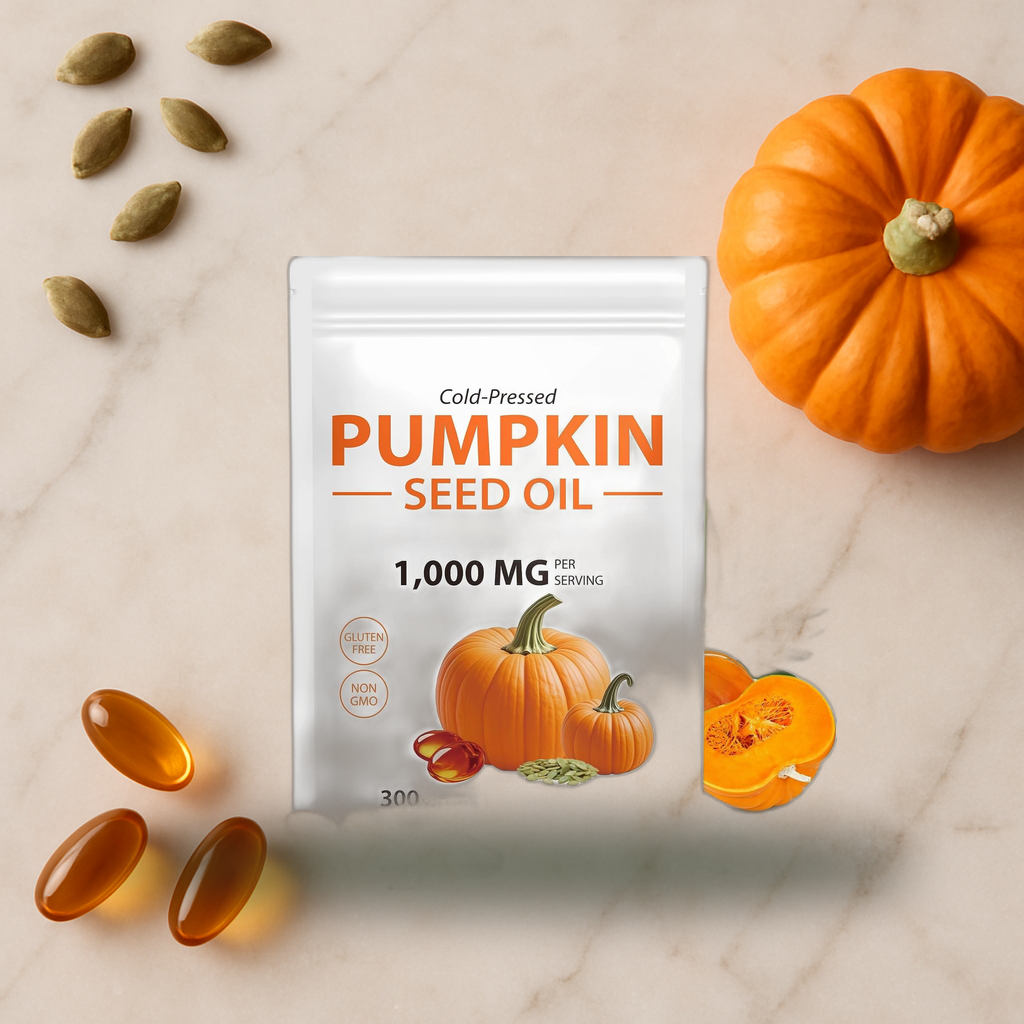 Aceite de Semilla de Calabaza 300 Softge - ingredientes naturales