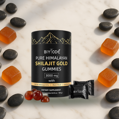 Shilajit Gold Gummies - ingredientes naturales
