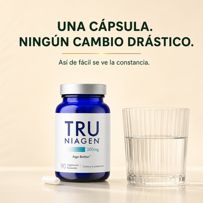 TRU Niagen 300mg – Suplemento NAD+ (90 cápsulas)