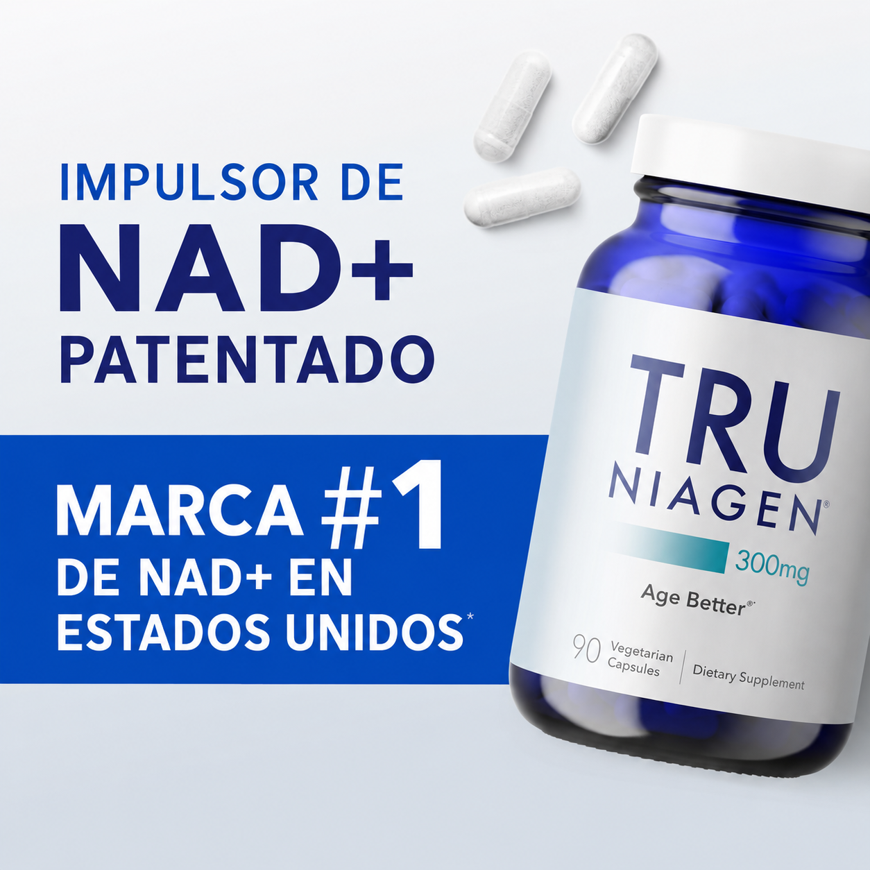 Tru Niagen 300mg — NAD+ Booster | Natural Hubb