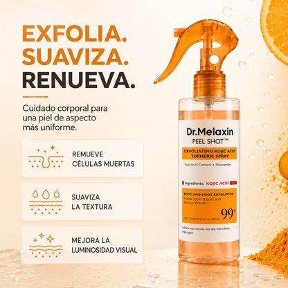 Dr. Melaxin Peel Shot – Spray Exfoliante Corporal 200 mL