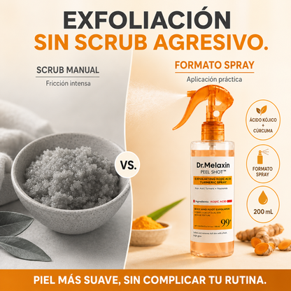 Dr. Melaxin Peel Shot – Spray Exfoliante Corporal 200 mL