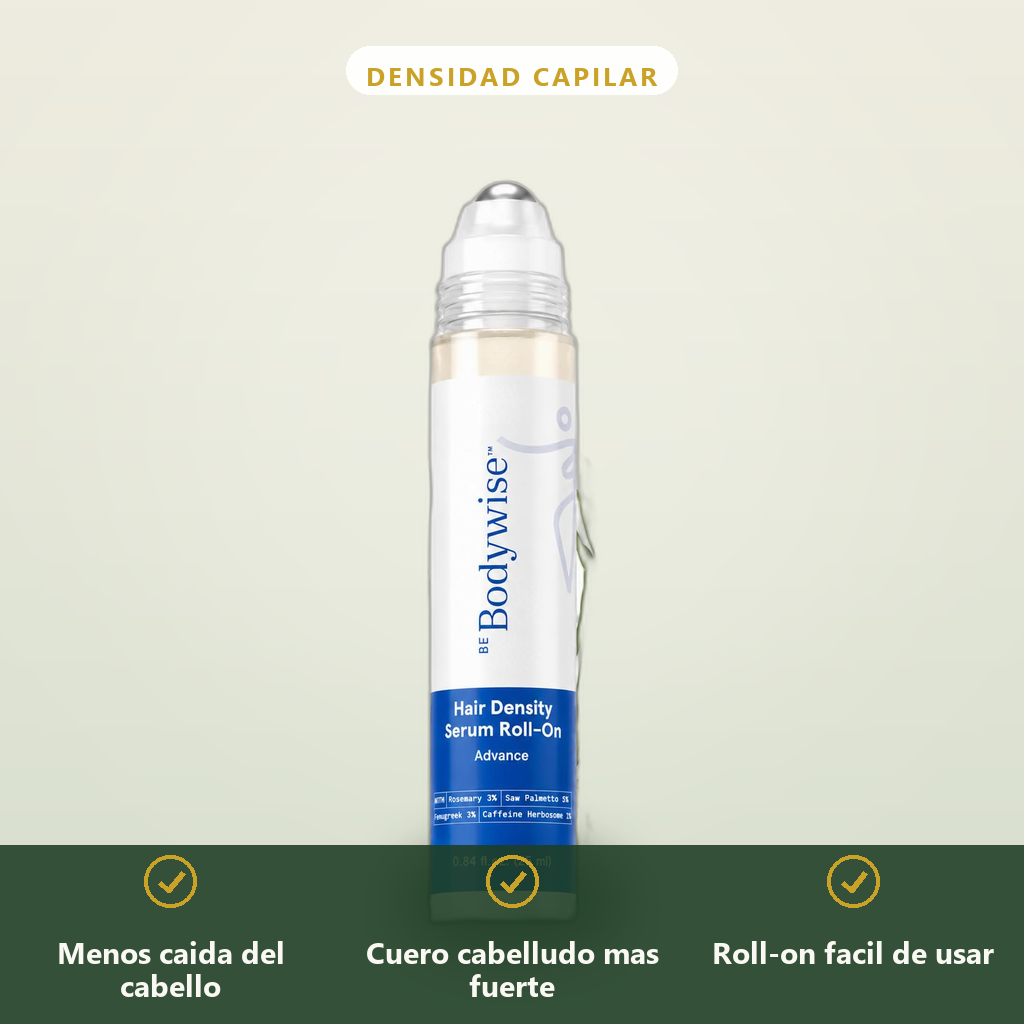 Be Bodywise Advanced Hair Density Roll-O - beneficios clave