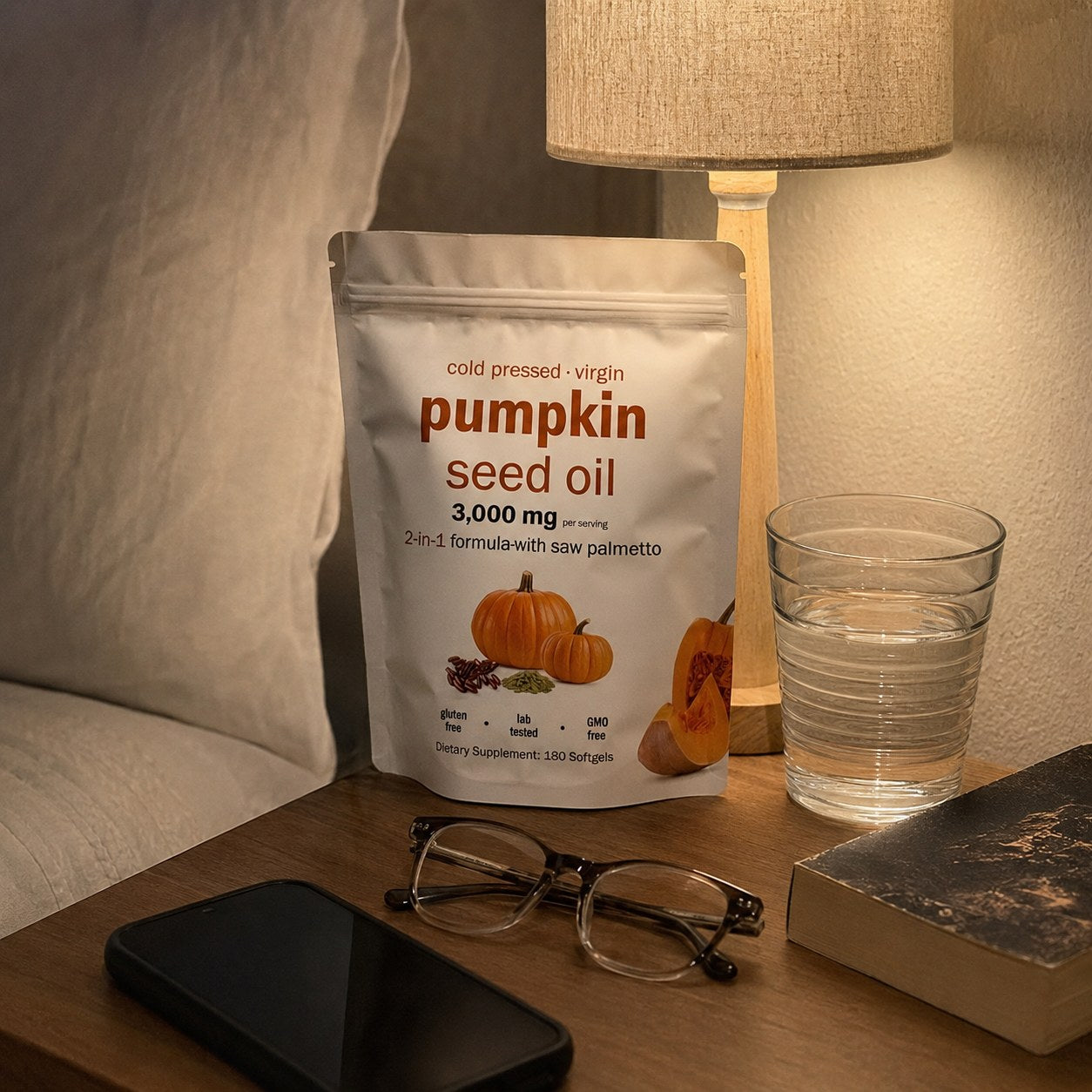 Aceite de Semilla de Calabaza 300 Softgels