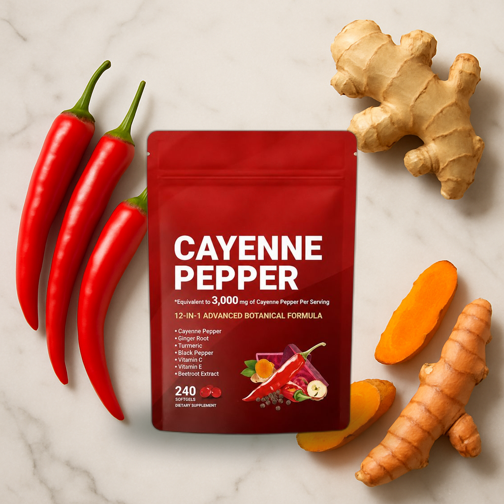 Cayenne Pepper 12-in-1 Advanced Botanica - ingredientes naturales