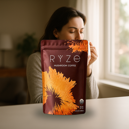 RYZE Mushroom Coffee - Café de Hongos Or - resultados reales