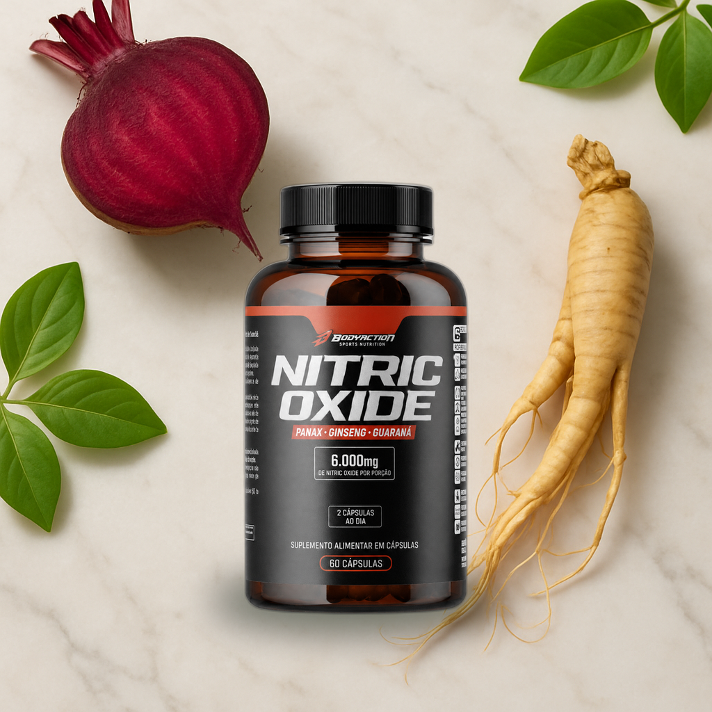 Nitric Oxide 60 Cápsulas - ingredientes naturales