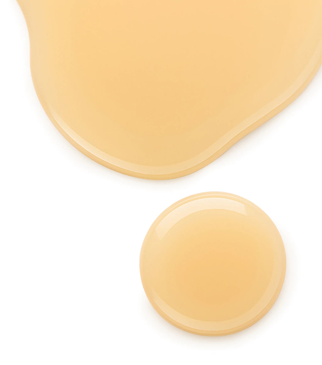 Textura del liquido con acido kojico y curcuma