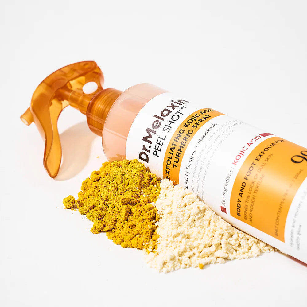Formula con acido kojico, curcuma y niacinamida