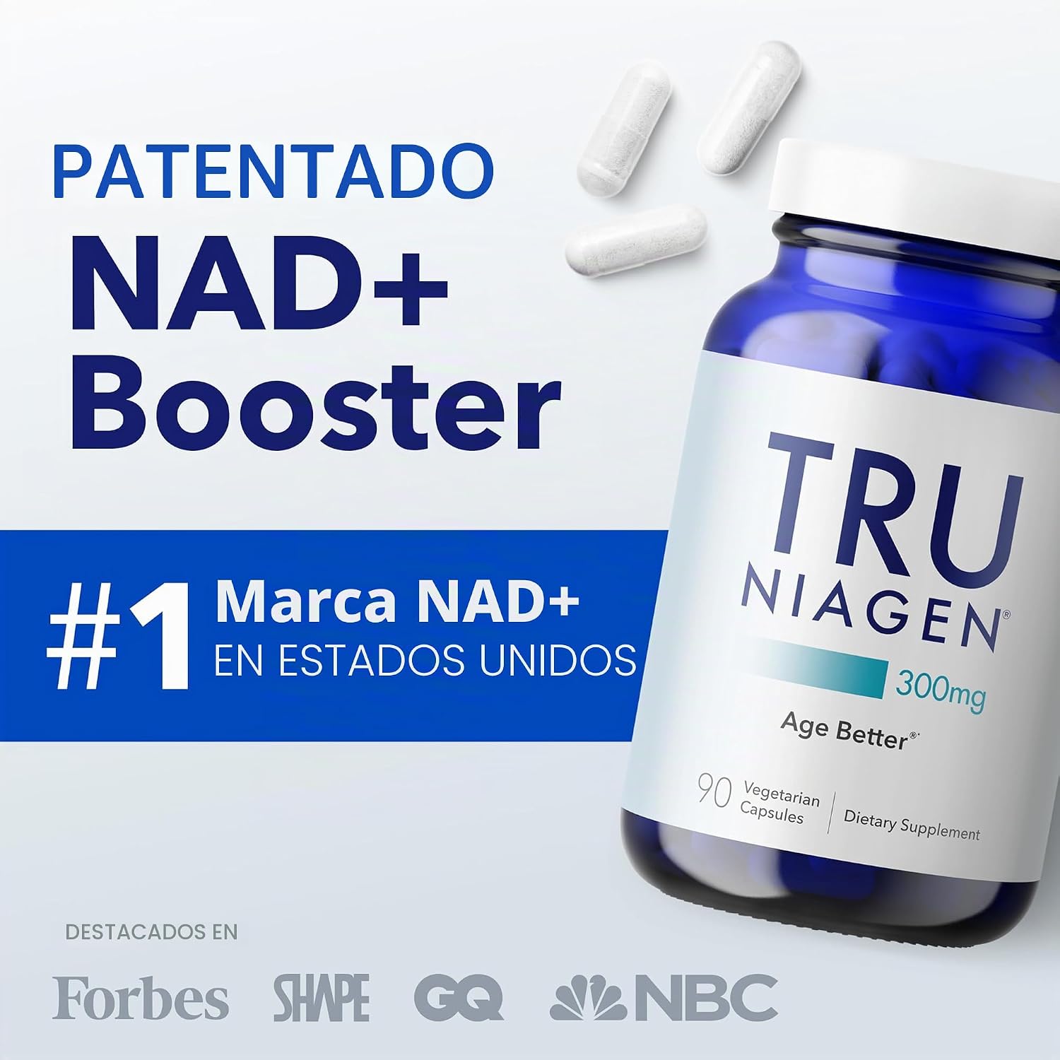 Tru Niagen, marca NAD+ número 1 en Estados Unidos
