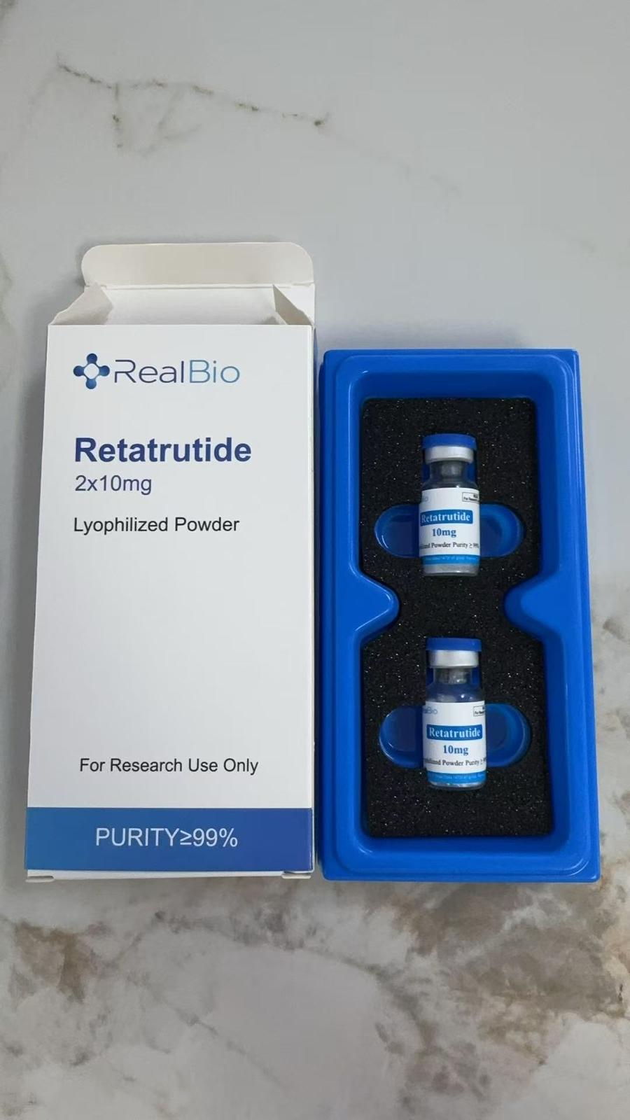 Producto RealBio sobre mármol