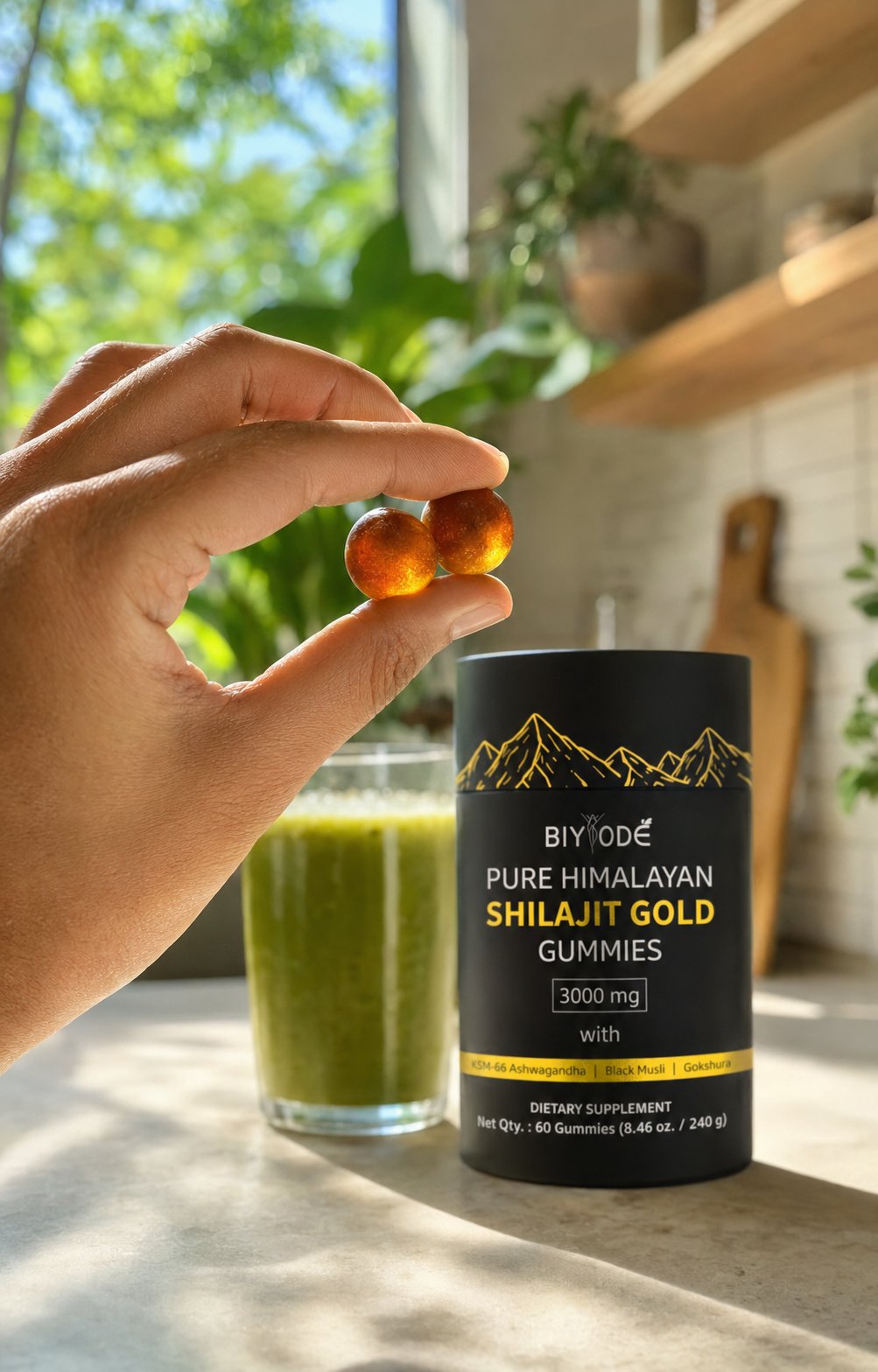 Modo de uso Shilajit Gold Gummies
